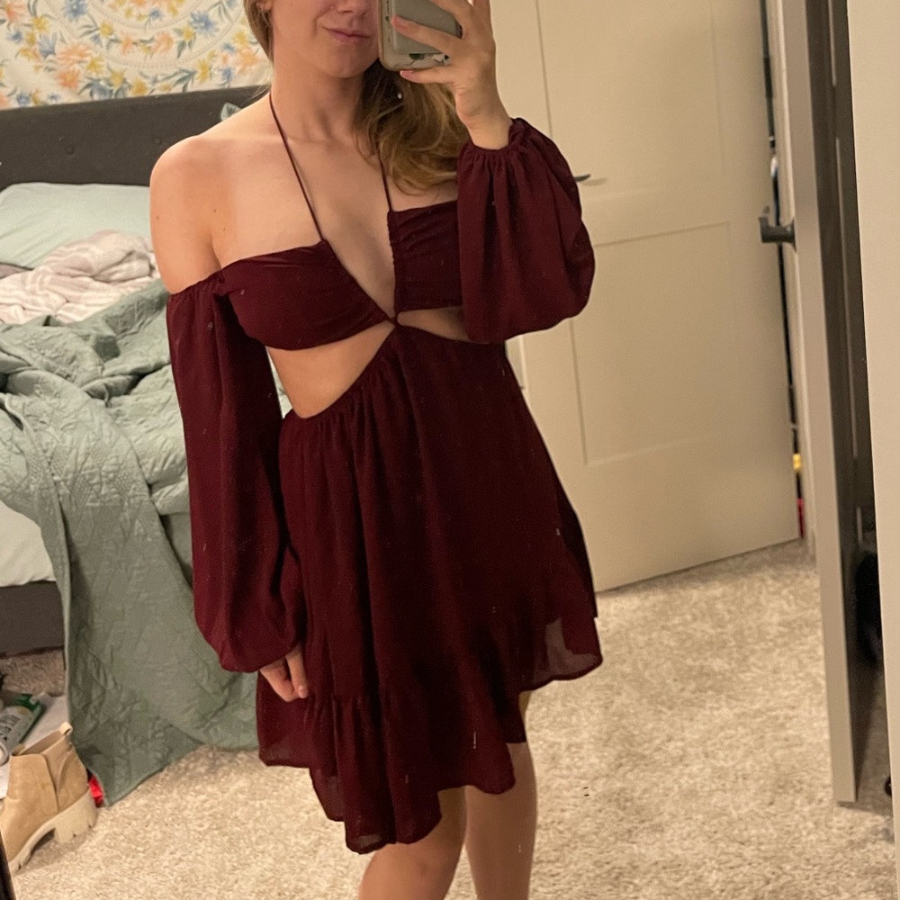 Strappy Cutout Dress